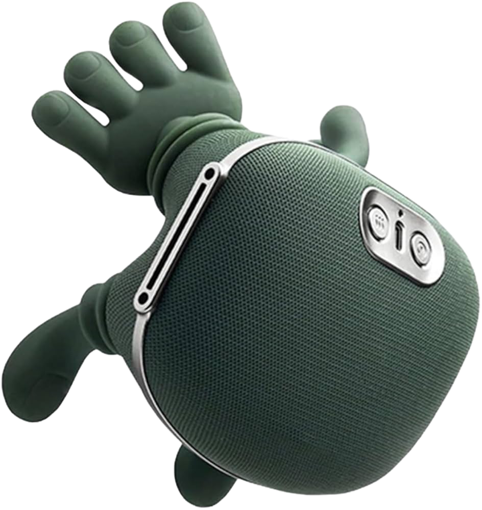Cordless neck and shoulder massager